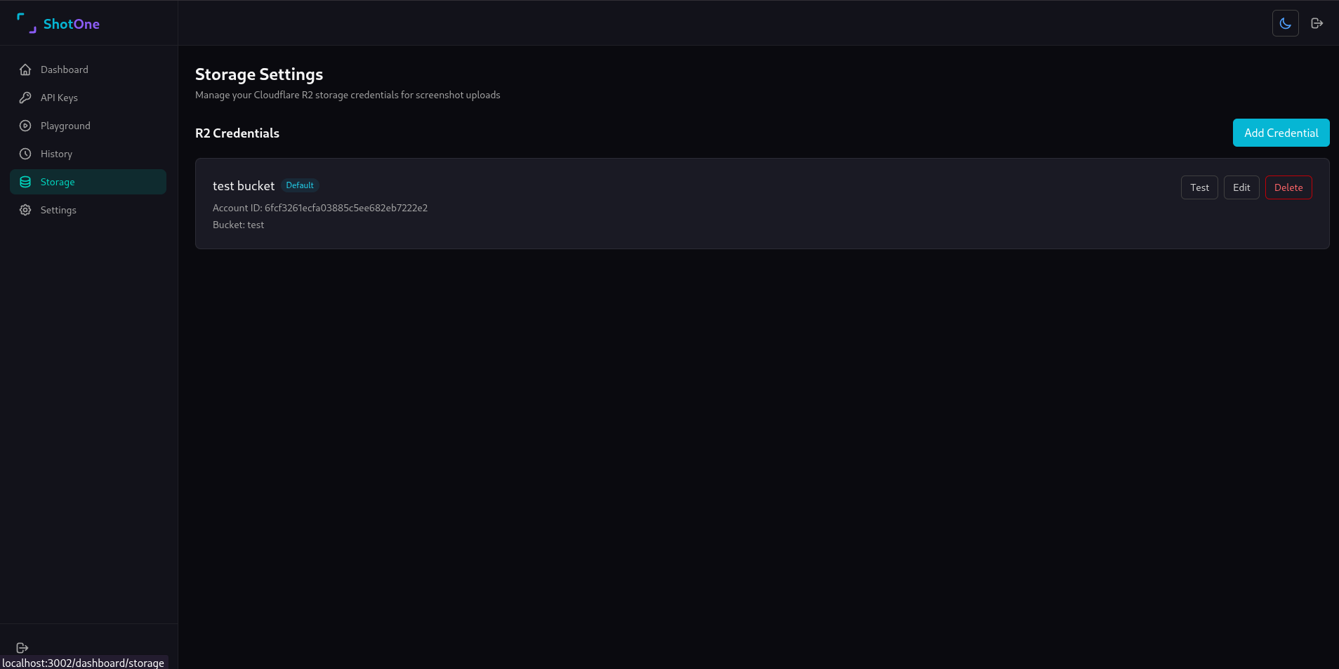 R2 Storage - Connect your Cloudflare R2 bucket. Screenshots go directly to your storage.